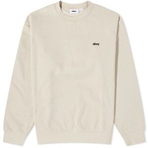 Obey "Always saying sorry" Crew Sweater
